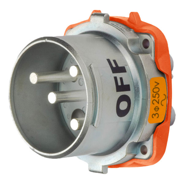 39-68173-K07 - DR100 INLET METAL SIZE 4 TYPE 3R 3P+G 100A 250 VAC 60 Hz NO AUX